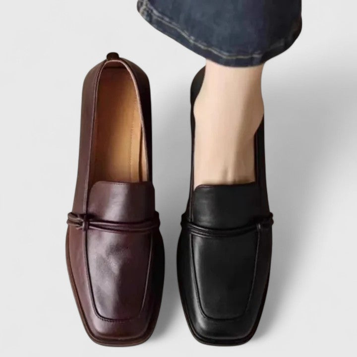 Square Toe Moccasins Michèle