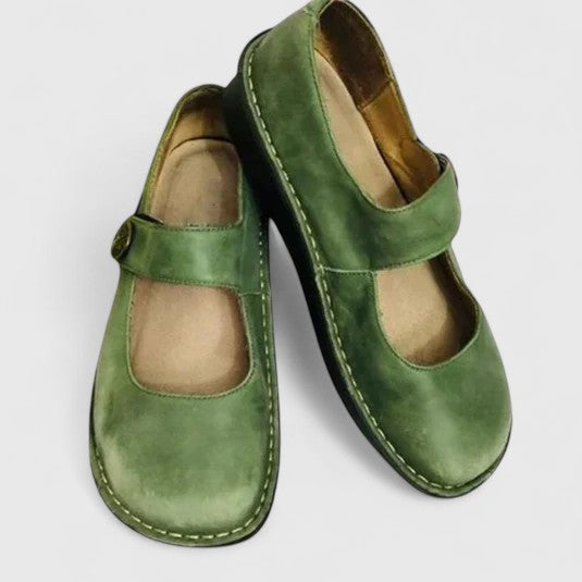 Babies Patinated Leather Monique
