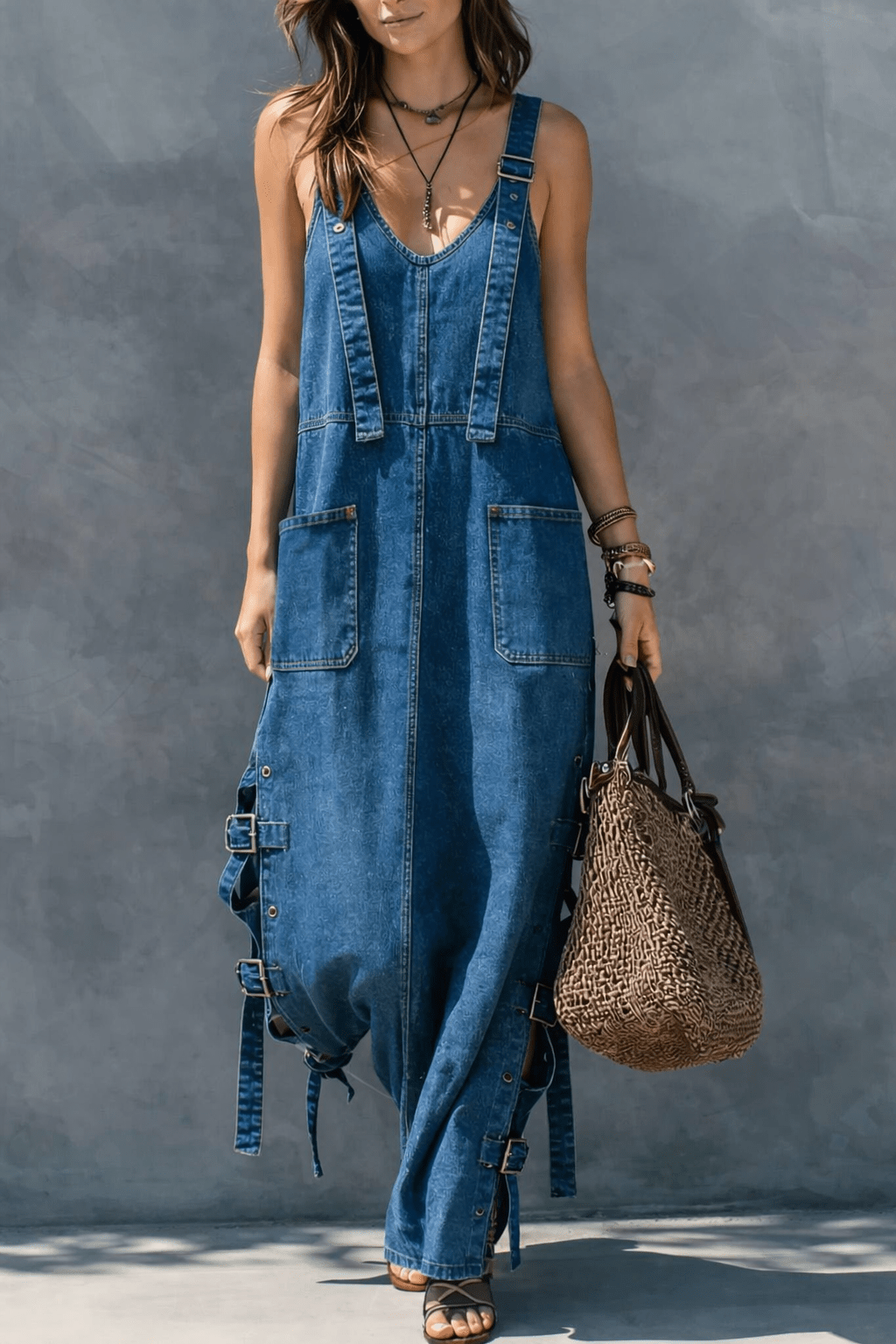 Harper | Jean mono with elastic waist