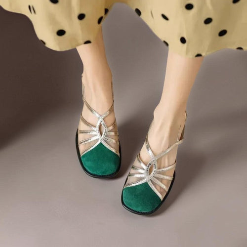 Adjustable Buckle Sandals Manon